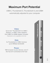 Thumbnail of Plugable USB4-HUB3A port call out