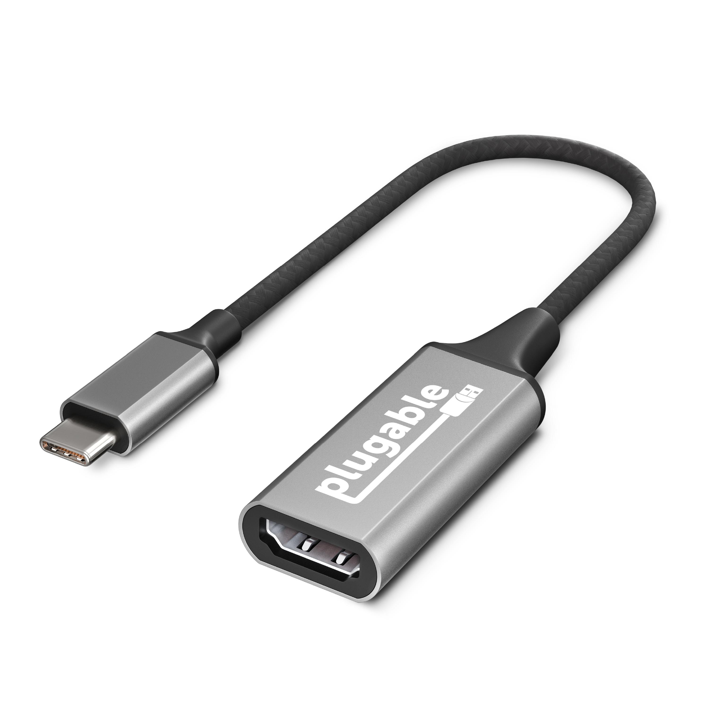 Plugable USB C to HDMI 2.0 Adapter Compatible with Thunderbolt 3 Ports ...