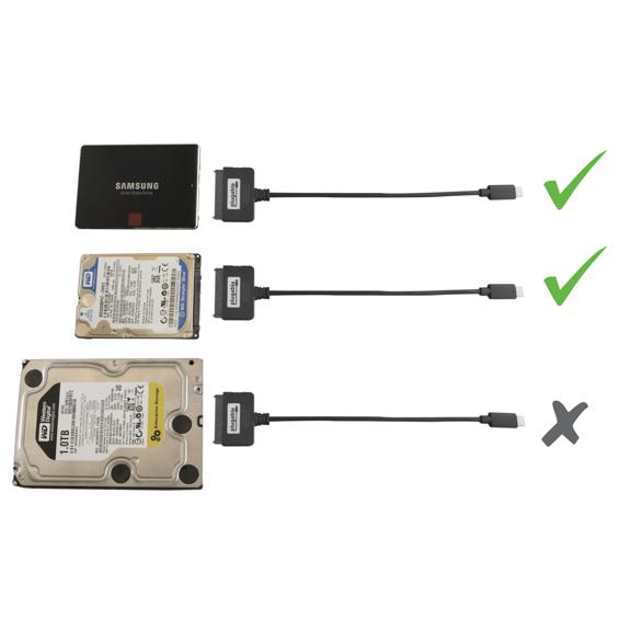 Plugable USB 3.1 Gen 2 USBC to SATA Adapter Cable Plugable Technologies