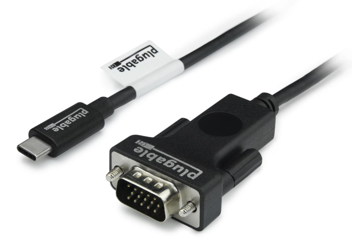 Main image of the Plugable USB-C to VGA cable