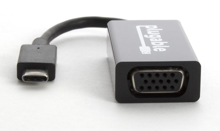 usb c not showing up display adapter